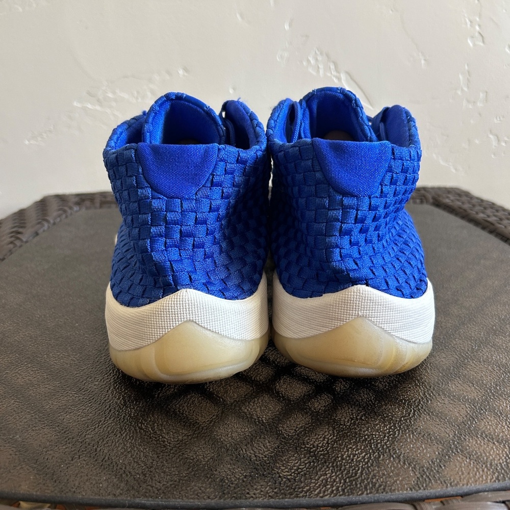 Jordan Future Hyper Royal Activewear Lace Up Sneakers Size 12 - Picture 5 of 10
